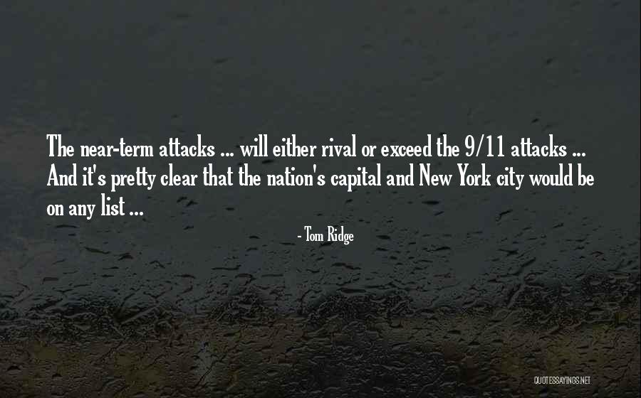 Capital Cities Quotes By Tom Ridge Capital Cities Quotes By Tom Ridge