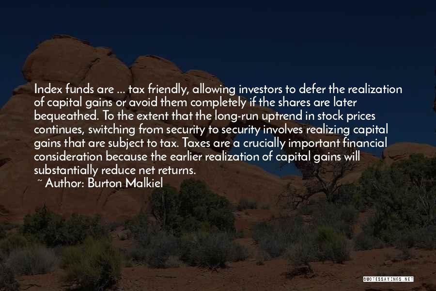 Capital Gains Quotes By Burton Malkiel