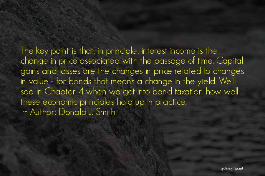 Capital Gains Quotes By Donald J. Smith