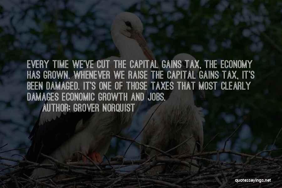 Capital Gains Quotes By Grover Norquist