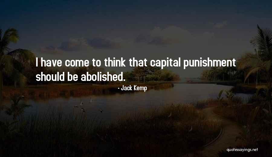 Capital Punishment Quotes By Jack Kemp Capital Punishment Quotes By Jack Kemp