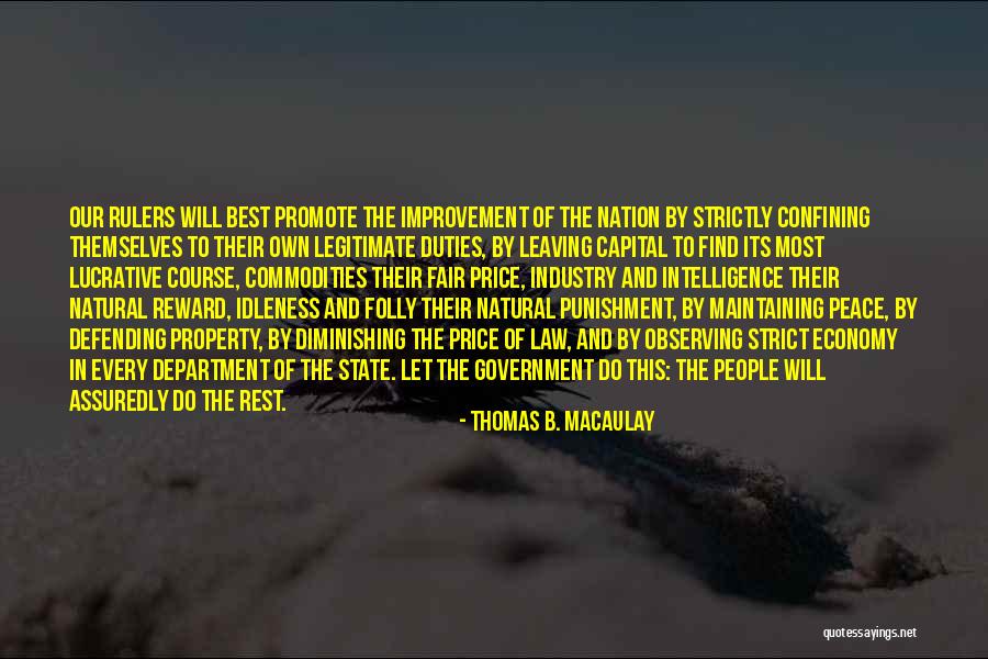 Capital Punishment Quotes By Thomas B. Macaulay