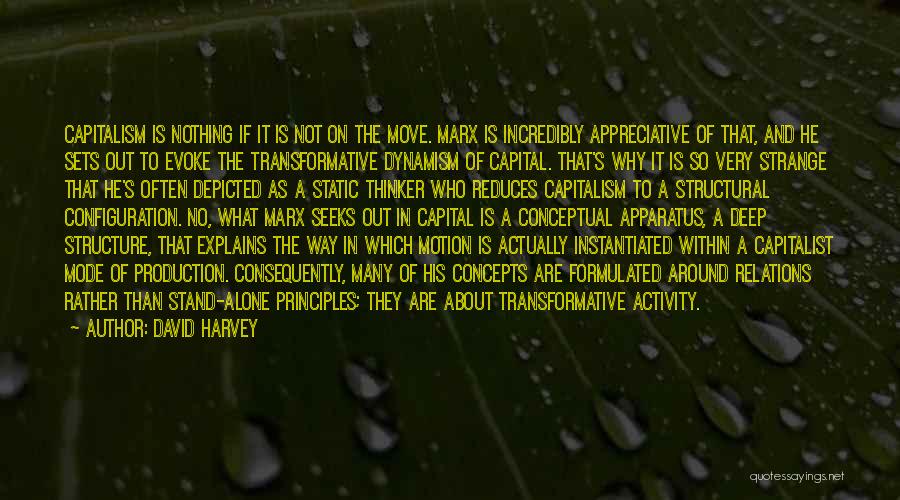 Capital Structure Quotes By David Harvey