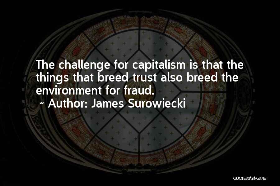 Capitalism And Environment Quotes By James Surowiecki