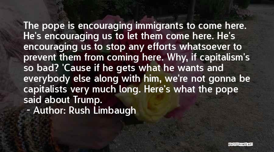 Capitalists Quotes By Rush Limbaugh