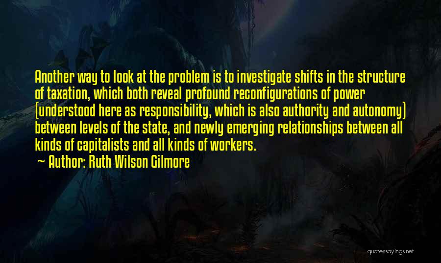 Capitalists Quotes By Ruth Wilson Gilmore