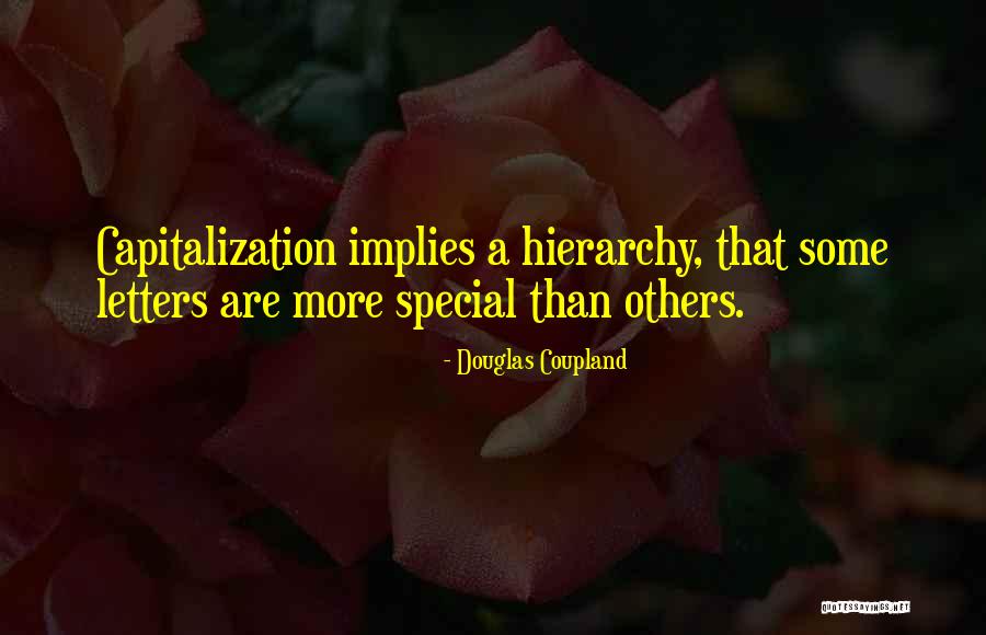 Capitalization In Quotes By Douglas Coupland