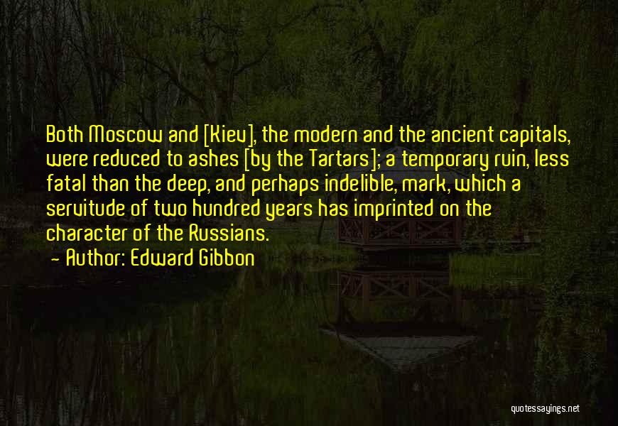 Capitals Quotes By Edward Gibbon