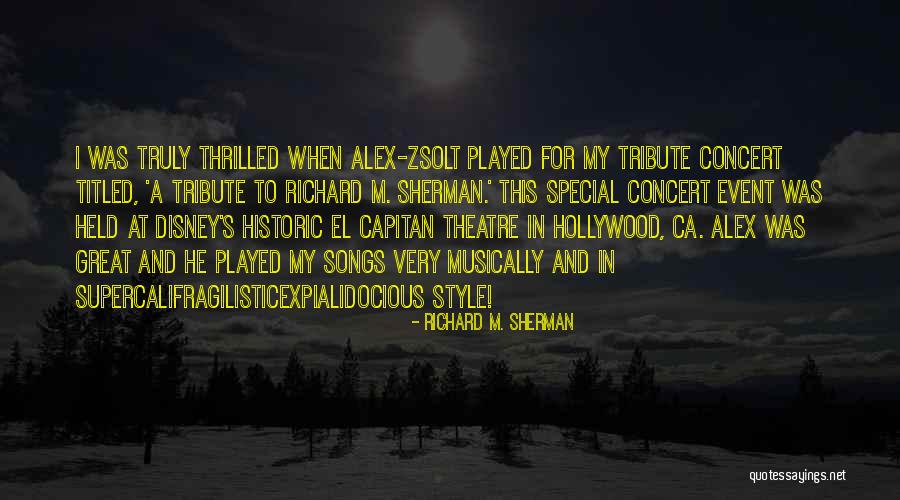 Capitan Quotes By Richard M. Sherman Capitan Quotes By Richard M. Sherman