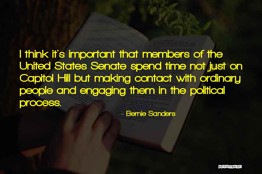 Capitol Hill Quotes By Bernie Sanders