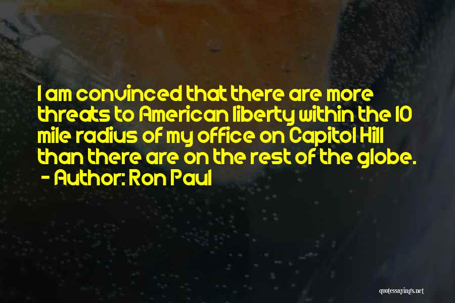 Capitol Hill Quotes By Ron Paul