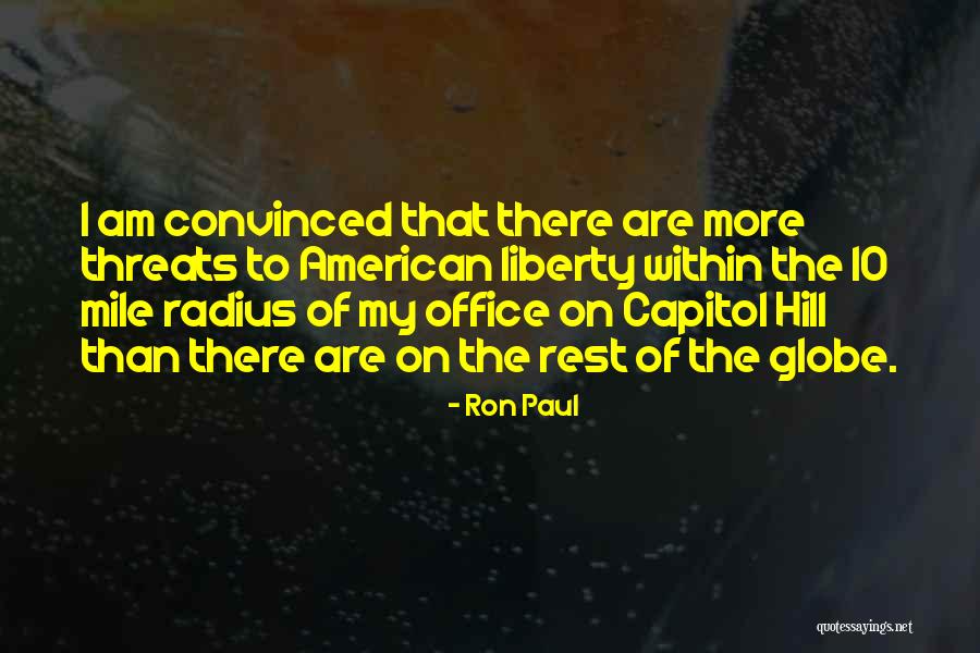 Capitol Hill Quotes By Ron Paul