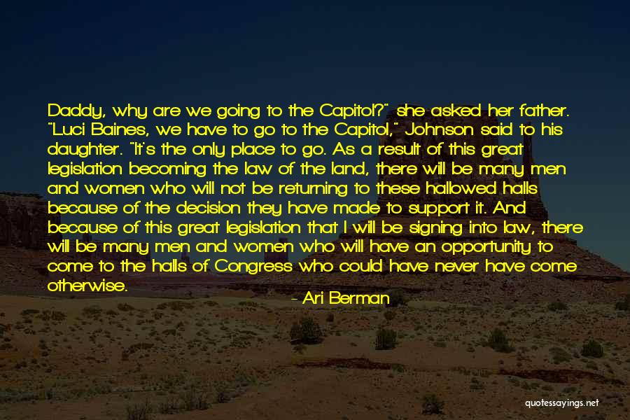 Capitol Quotes By Ari Berman