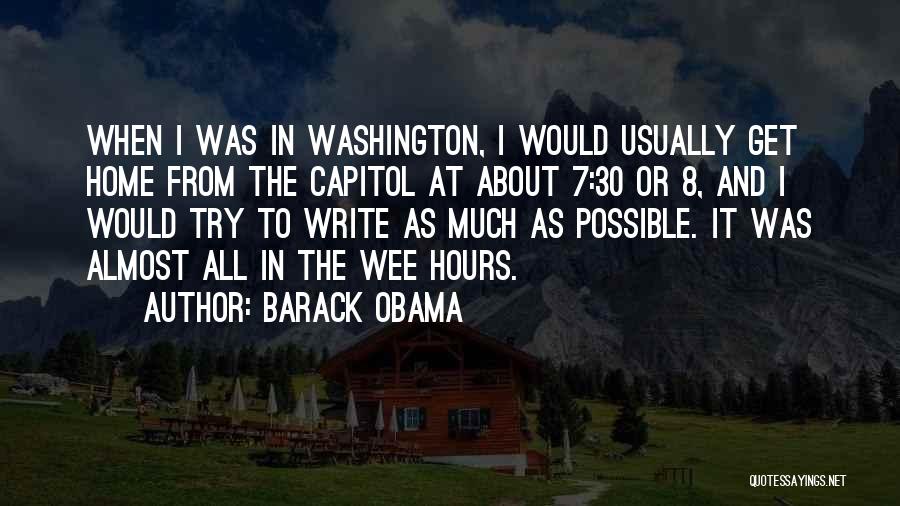 Capitol Quotes By Barack Obama