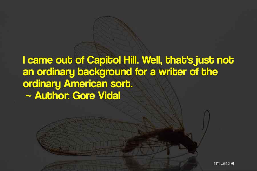 Capitol Quotes By Gore Vidal