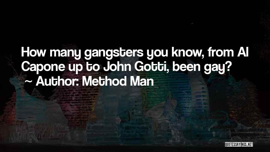Capone Quotes By Method Man