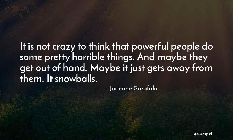 Cappadocia Balloon Quotes By Janeane Garofalo Cappadocia Balloon Quotes By Janeane Garofalo
