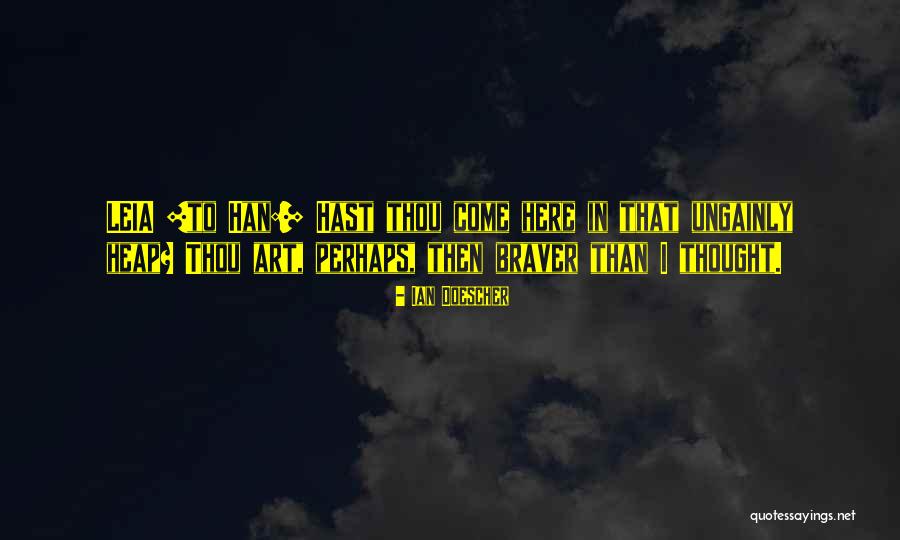 Cappellino Cadillac Quotes By Ian Doescher