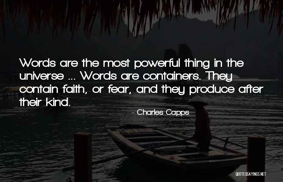 Capps Quotes By Charles Capps Capps Quotes By Charles Capps