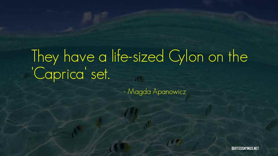 Caprica 6 Quotes By Magda Apanowicz Caprica 6 Quotes By Magda Apanowicz
