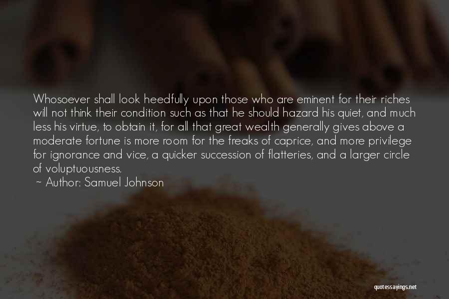 Caprice Quotes By Samuel Johnson