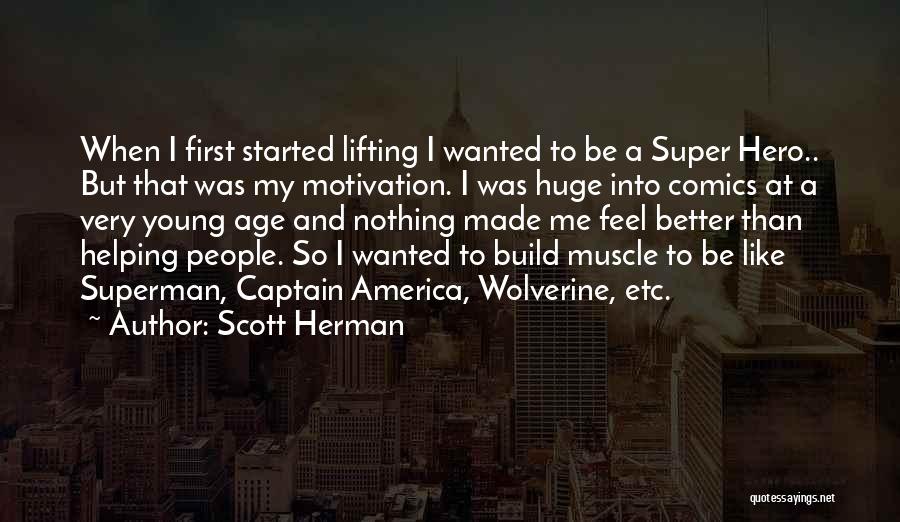 Captain America Quotes By Scott Herman