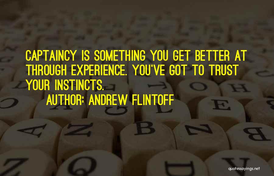 Captaincy Quotes By Andrew Flintoff