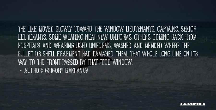 Captains Quotes By Grigory Baklanov