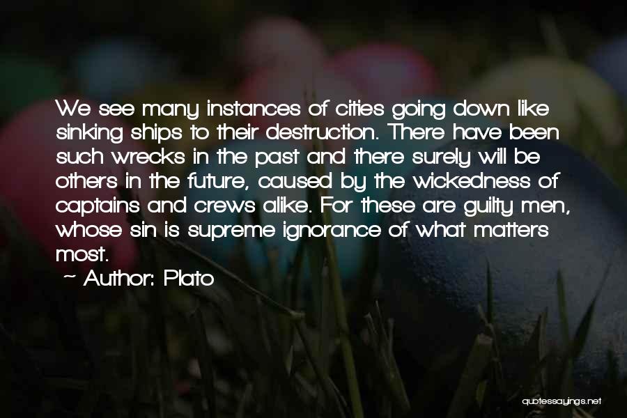 Captains Quotes By Plato
