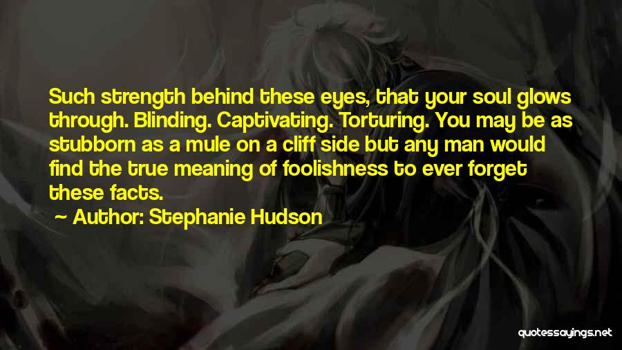 Captivating Eyes Quotes By Stephanie Hudson