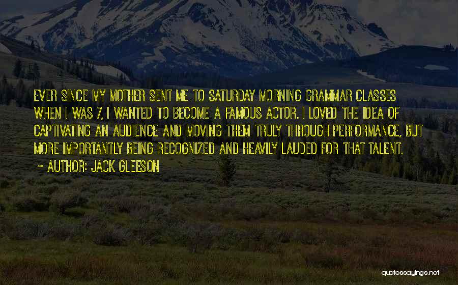 Captivating Quotes By Jack Gleeson