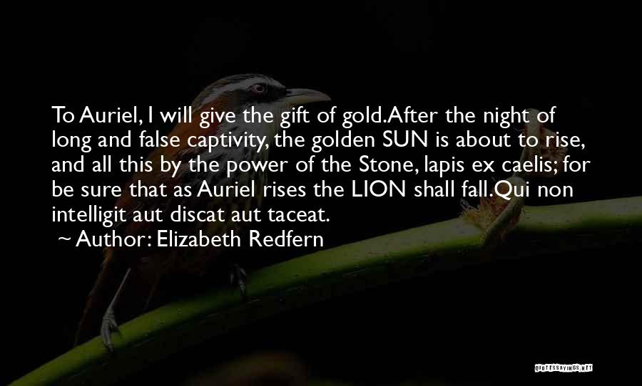 Captivity Quotes By Elizabeth Redfern