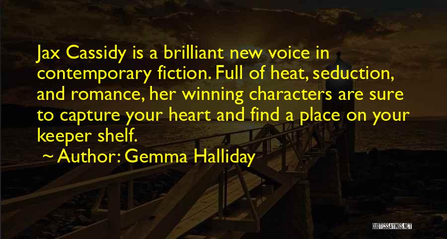Capture Heart Quotes By Gemma Halliday