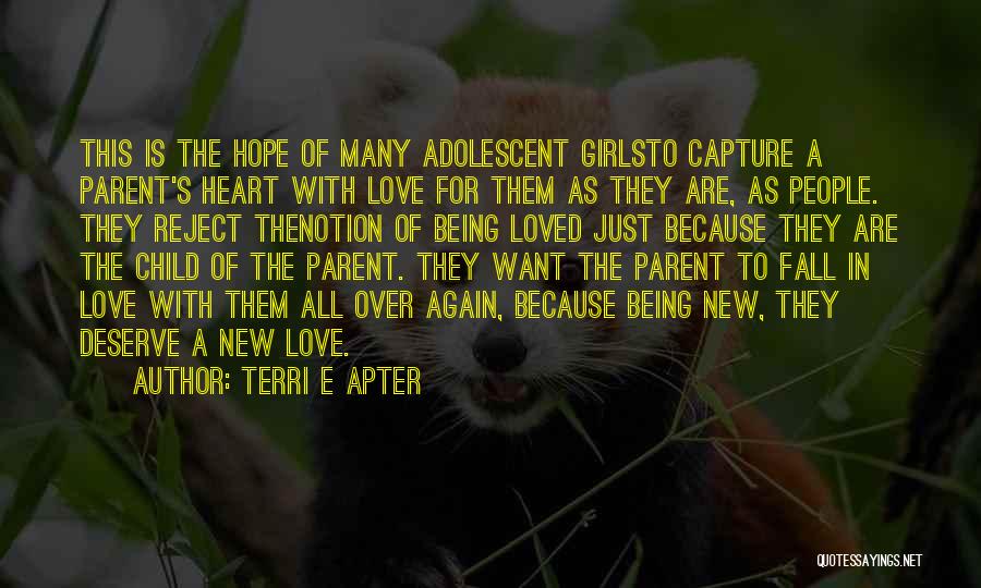 Capture Heart Quotes By Terri E Apter