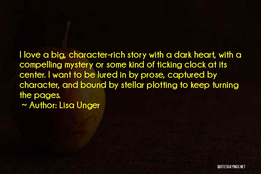 Captured Heart Quotes By Lisa Unger
