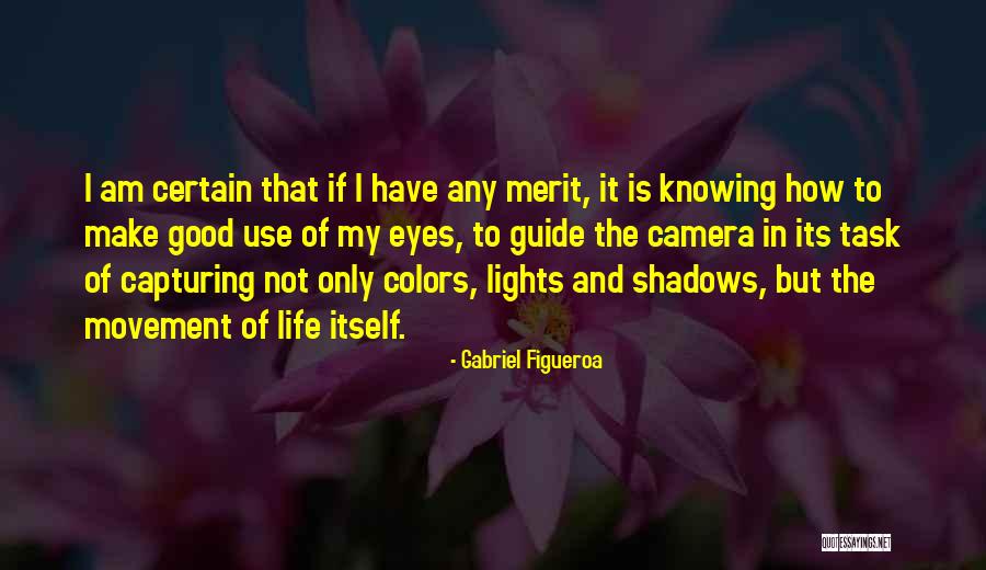 Capturing Light Quotes By Gabriel Figueroa