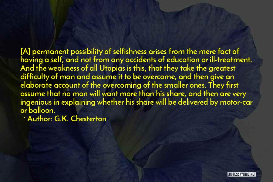Car Accidents Quotes By G.K. Chesterton
