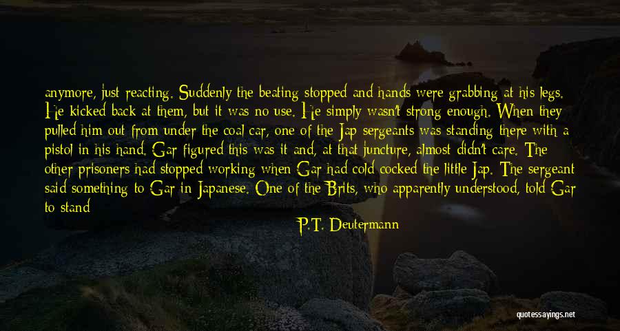 Car Care Quotes By P.T. Deutermann Car Care Quotes By P.T. Deutermann