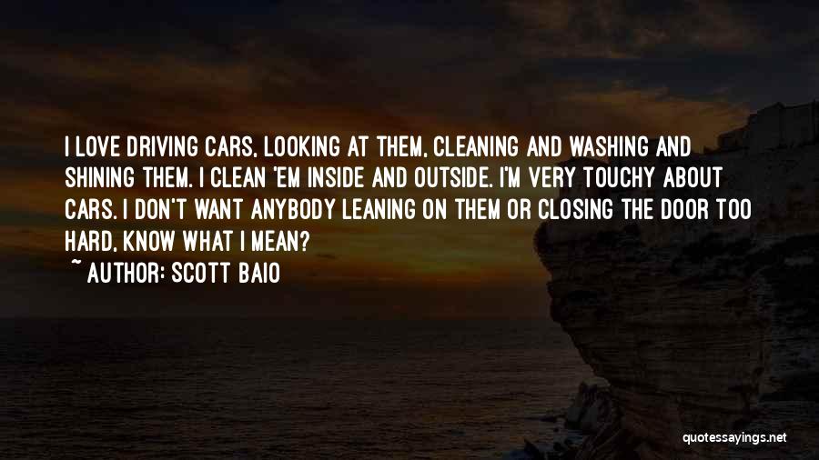 Car Clean Quotes By Scott Baio