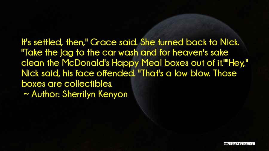 Car Clean Quotes By Sherrilyn Kenyon