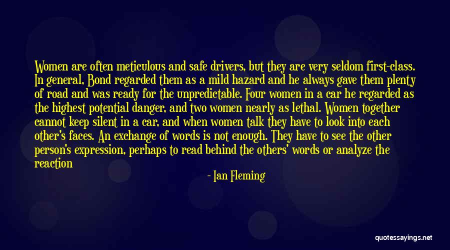 Car Driver Quotes By Ian Fleming