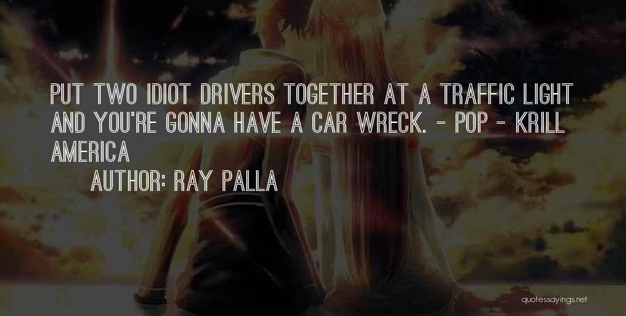 Car Driver Quotes By Ray Palla