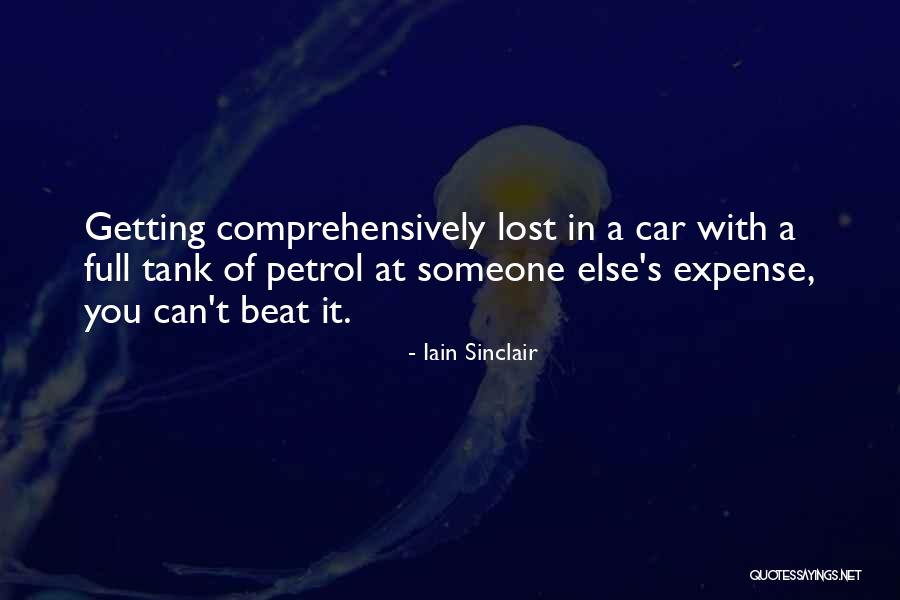 Car Freedom Quotes By Iain Sinclair