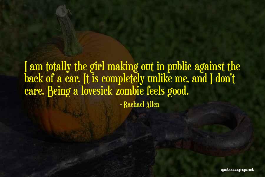 Car Girl Quotes By Rachael Allen Car Girl Quotes By Rachael Allen