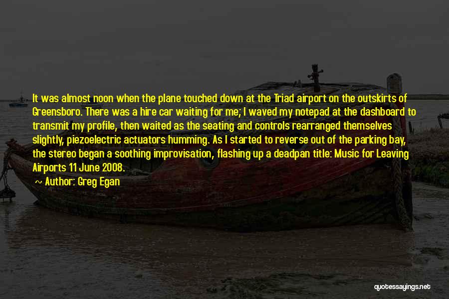 Car Hire Quotes By Greg Egan