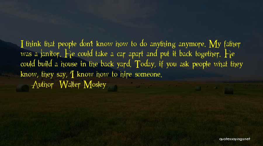 Car Hire Quotes By Walter Mosley