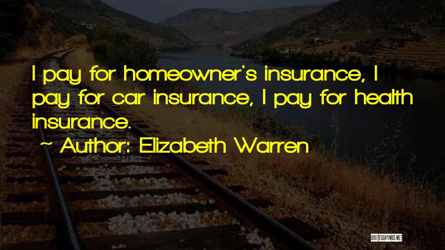 Car In Insurance Quotes By Elizabeth Warren