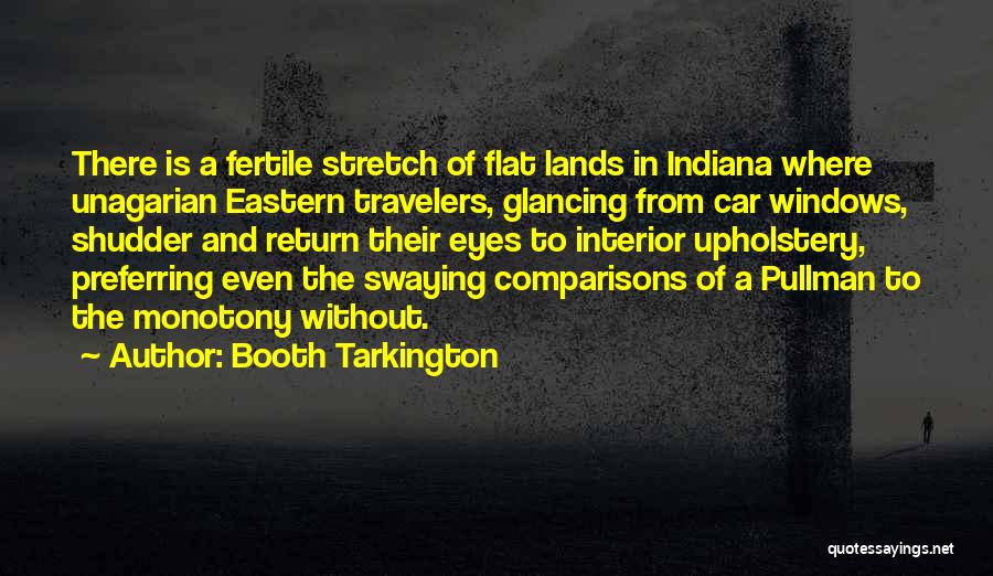 Car Interior Quotes By Booth Tarkington