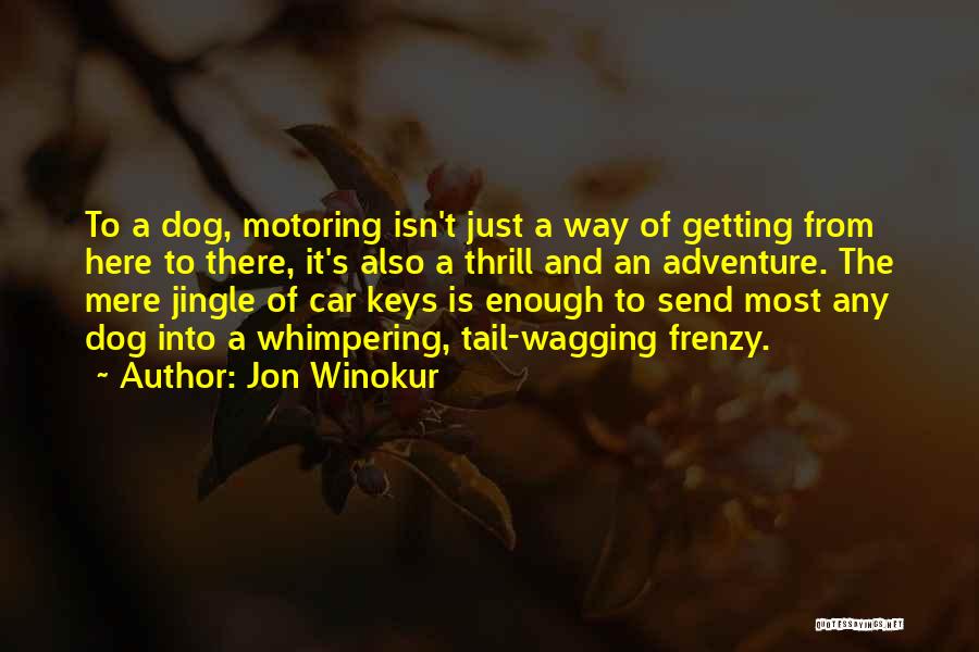 Car Keys Quotes By Jon Winokur