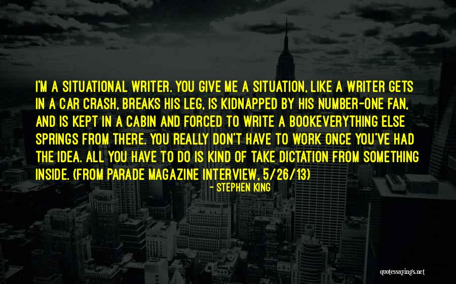 Car King Quotes By Stephen King Car King Quotes By Stephen King